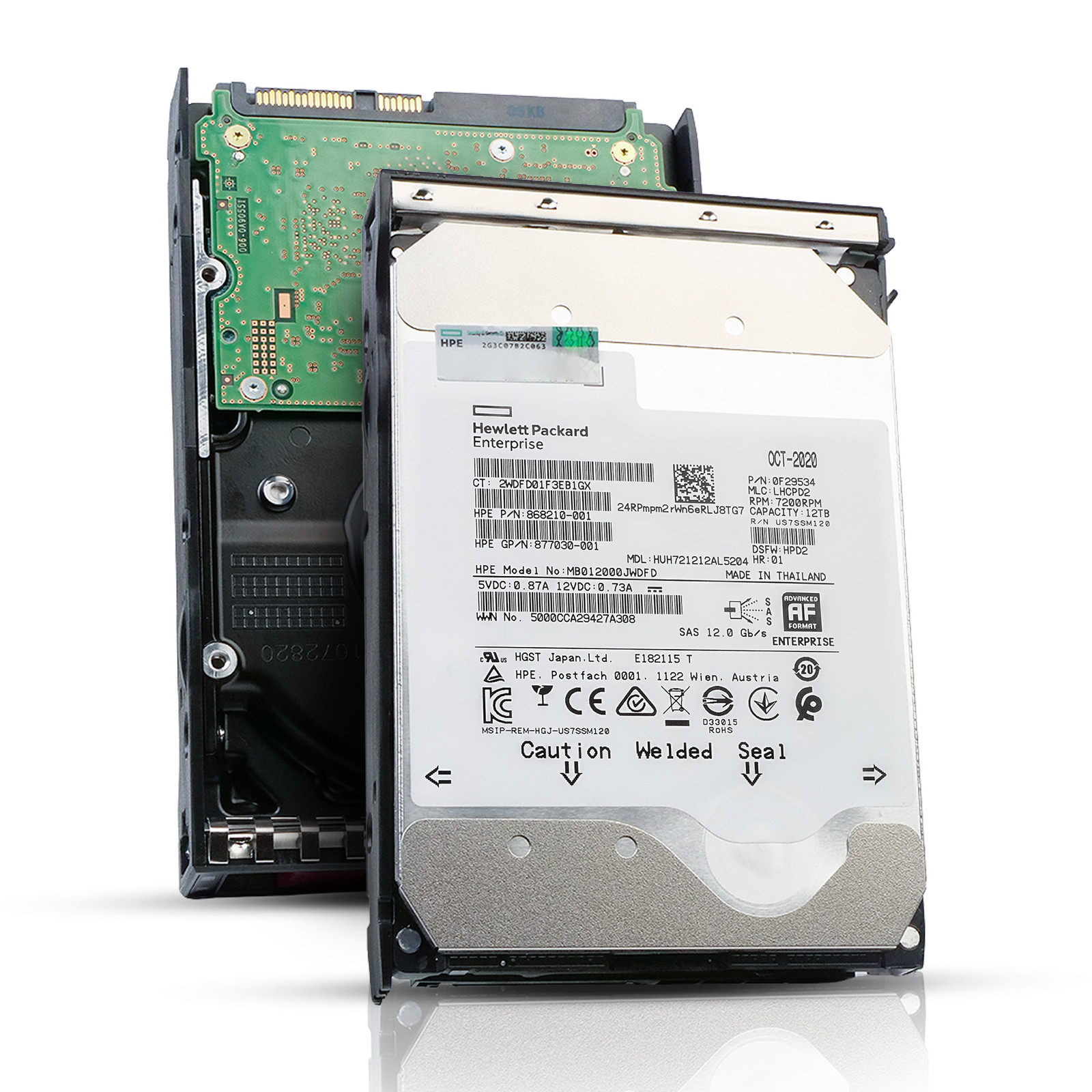 HP Generation 11 12TB P17966-B21 7.2K RPM SAS 12Gb/s 512e 3.5" Enterprise HDD