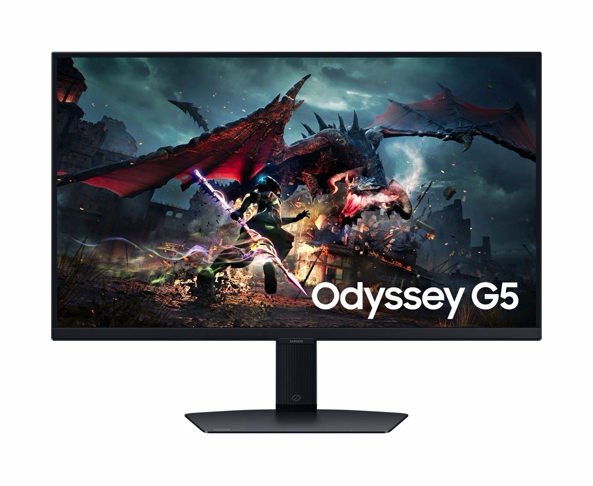 Samsung Odyssey G5 27in QHD 180Hz 1ms LCD Gaming Monitor LS27DG500ENXZA
