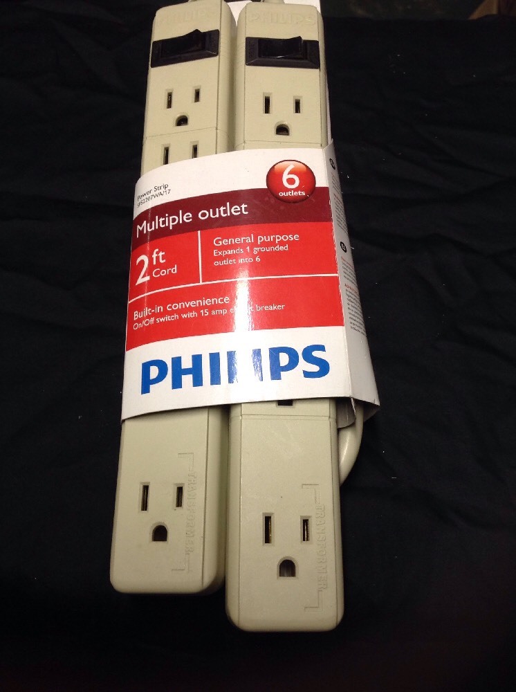 Power Strip Phillips SPS2207WA/17