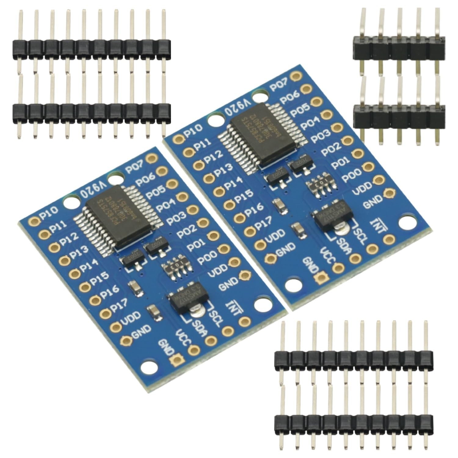 2Pcs PCF8575 I2C IO Expansion Port Expander Module