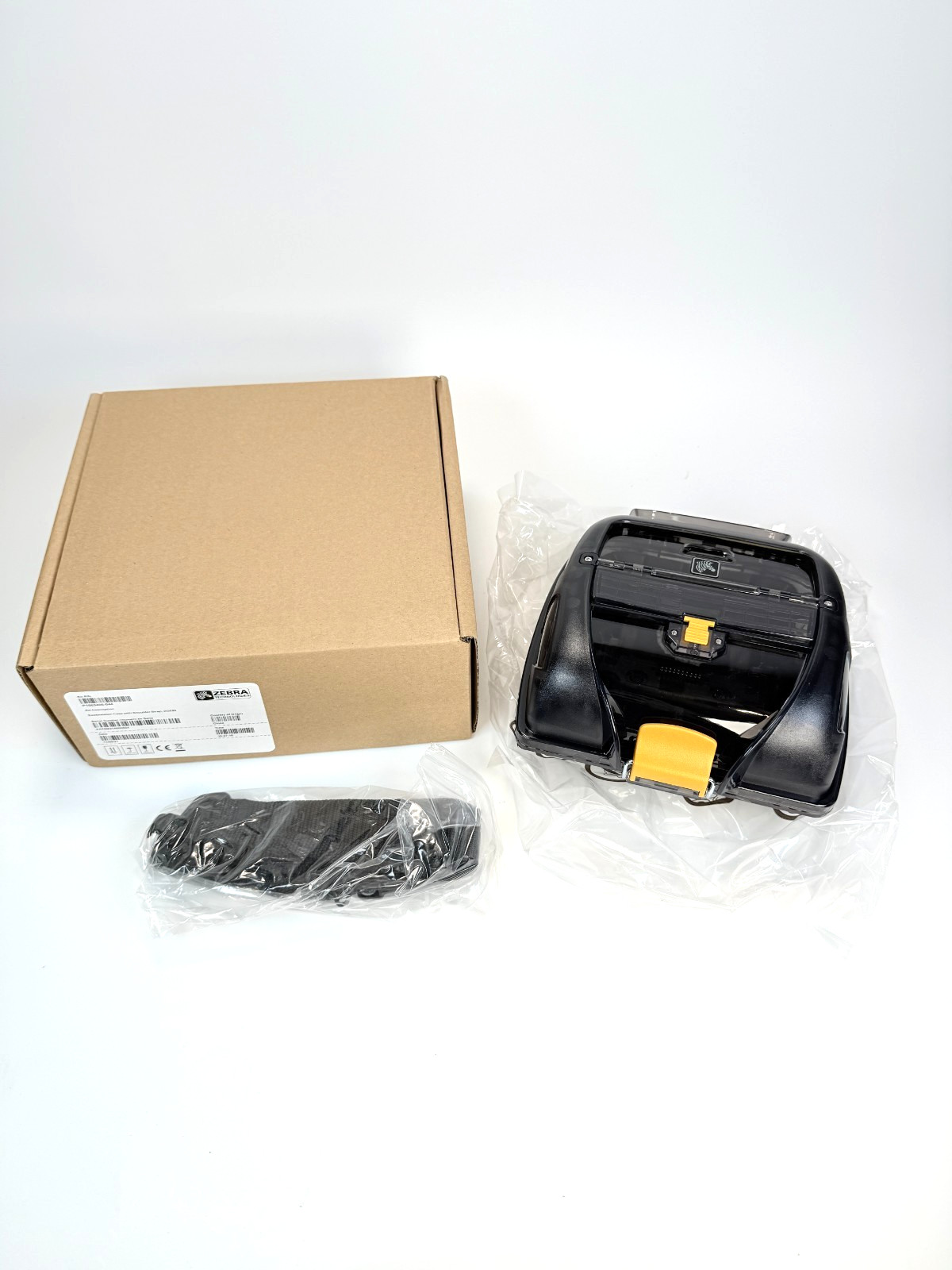 Zebra Technologies ZQ520 Exoskeleton Case with Shoulder Strap P1063406-044 NEW