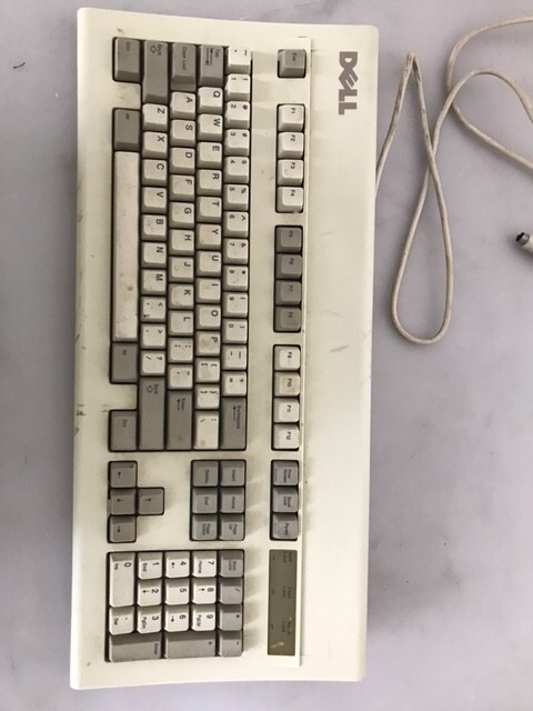 VINTAGE DELL MECHANICAL KEYBOARD  FCC ID: GYUM95SK