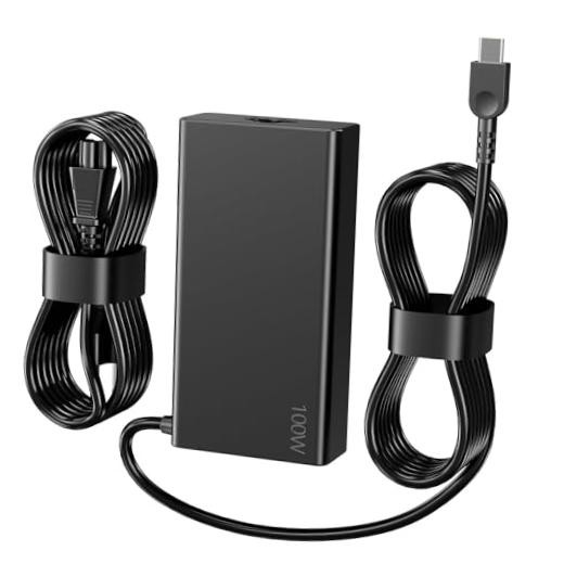 100W 20V 5A USB-C AC Laptop Charger Compatible with Lenovo ThinkPad P16s T14