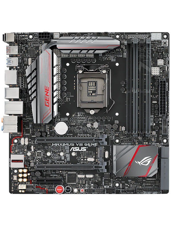 For ASUS MAXIMUS VIII GENE motherboard LGA1151 DDR4 64G DP+HDMI M-ATX tested oK