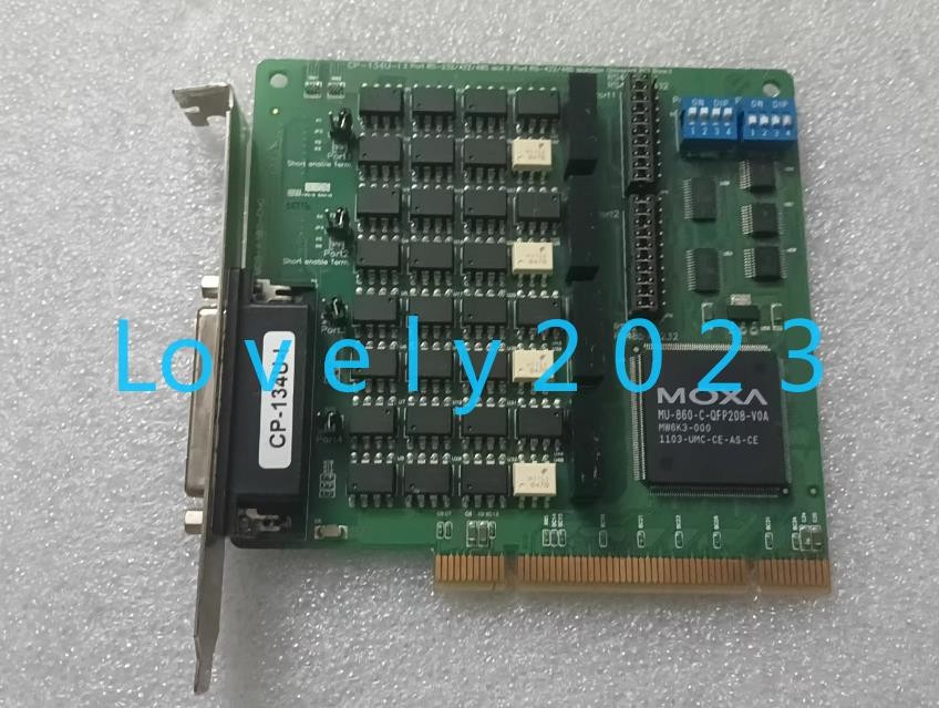 1pc used MOXA CP-134U-I Acquisition Card