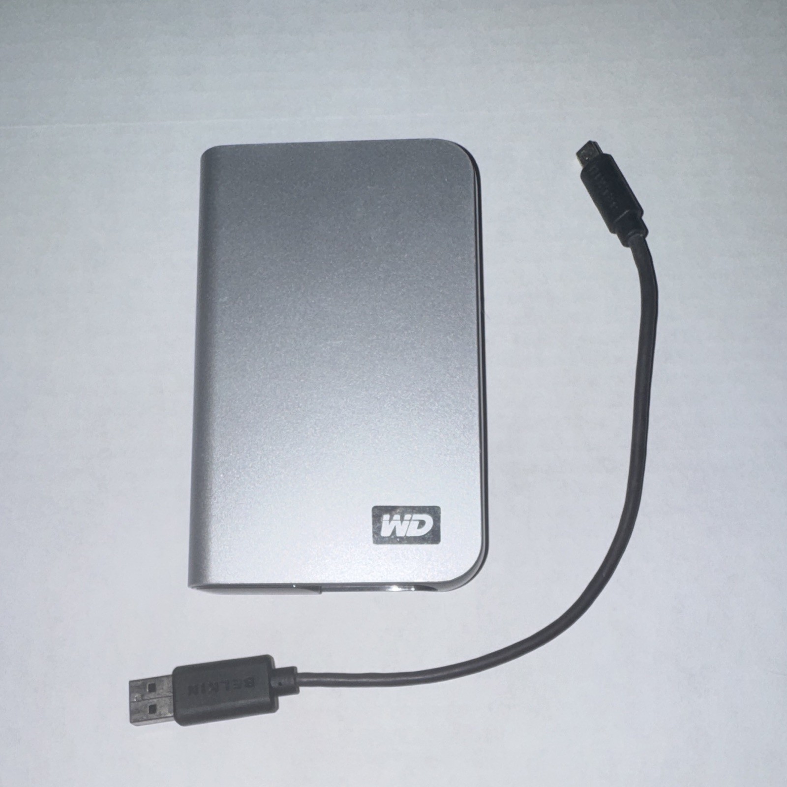 WD Passport 320GB 2.5in Portable External HDD Mini USB Silver