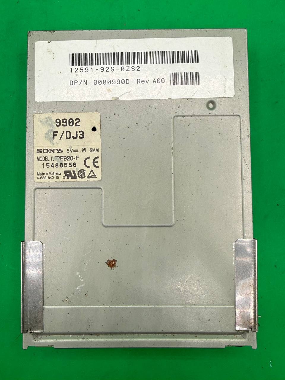 Sony MPF920-F 3.5" Internal Floppy Disk Drive Dell DP/N 0000990D