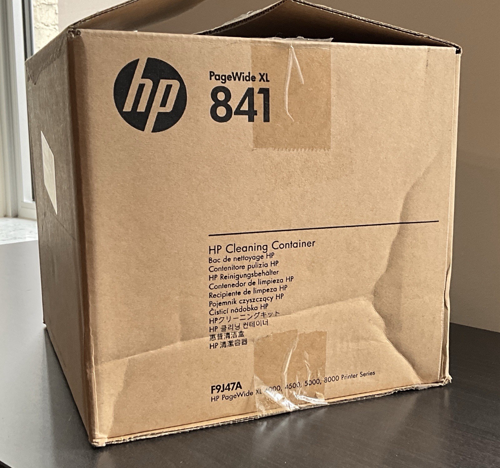 HP PageWide XL 841/874/876 Cleaning Container & Maintenance Cartridge F9J47A