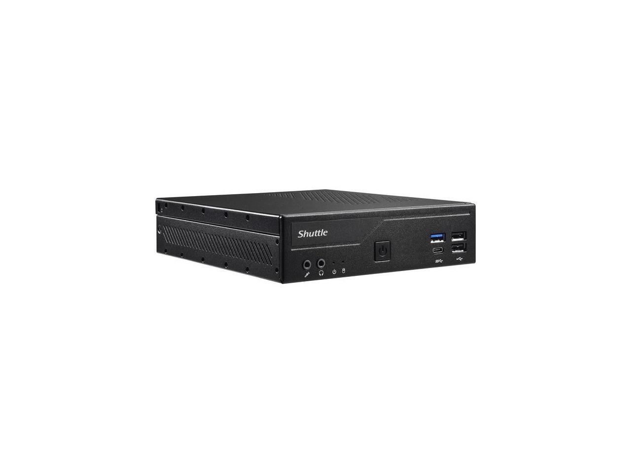 Shuttle XPC slim DH610 Barebone System - Slim PC - Socket LGA-1700 - 1 x Process