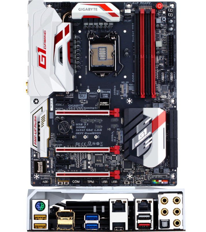 GIGABYTE GA-Z170X-Gaming GT Motherboard Intel Z170 4*DDR4 LGA1151 ATX 2×M.2 HDMI