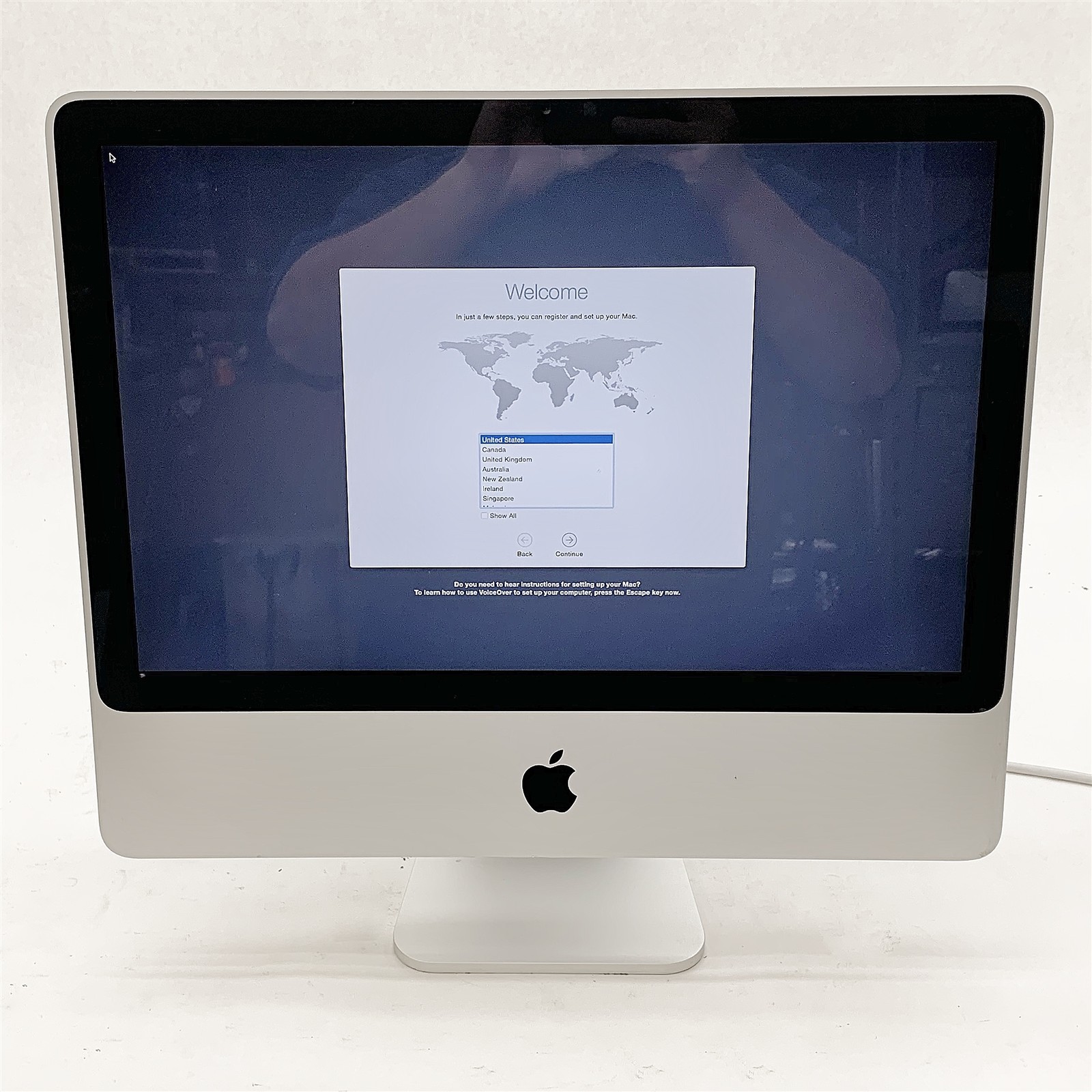 Apple iMac 8,1 A1224 2008 Intel E8335 2.66GHZ 20" 2GB RAM 320GB HDD OSX 10.10