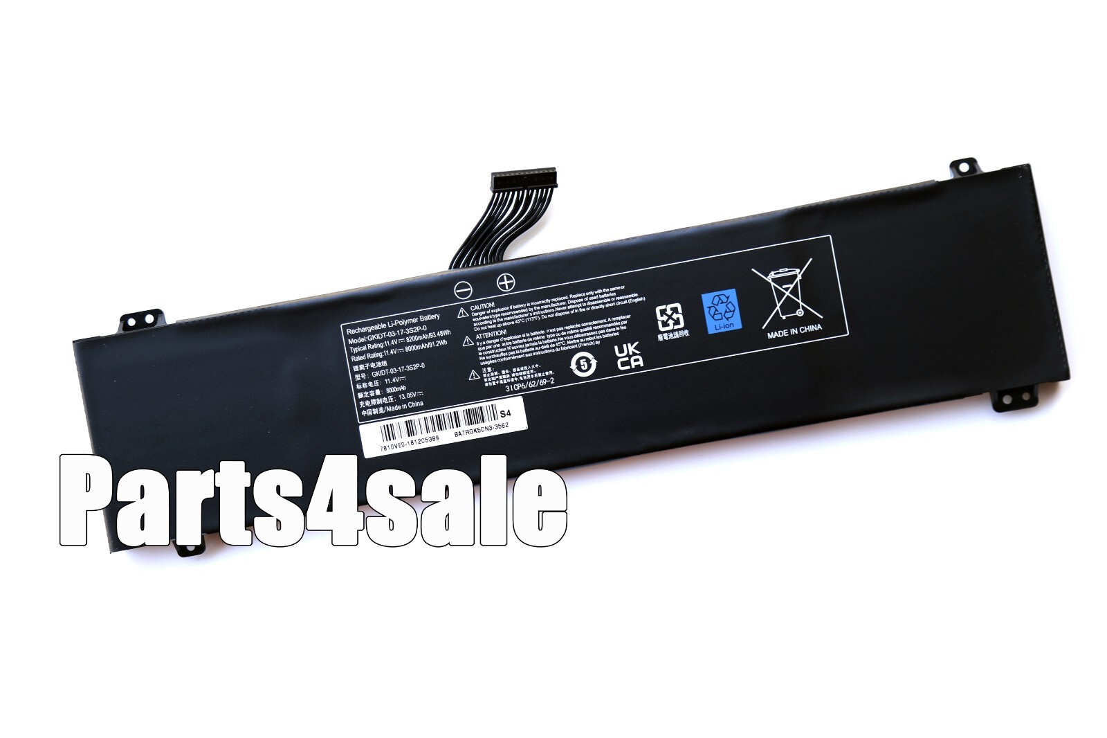 GKIDT-00-13-3S2P-0 GKIDT-03-17-3S2P-0 Genuine Battery For MECHREVO XPG XENIA 15