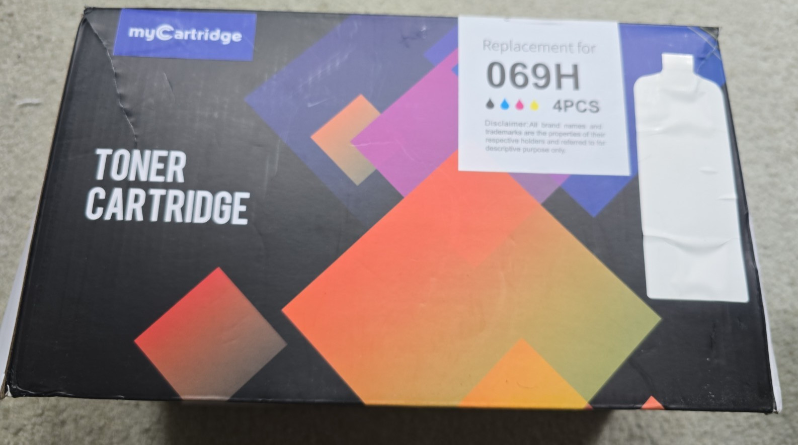 myCartridge 069H Toner Cartridge Set Compatible Replacement for Canon 069 069H