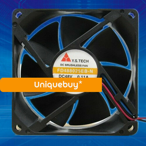 Cooling fan FD488025EB-N for Y.S.TECH 48V 0.11A 8cm 2pin 3pin 80*80*25MM