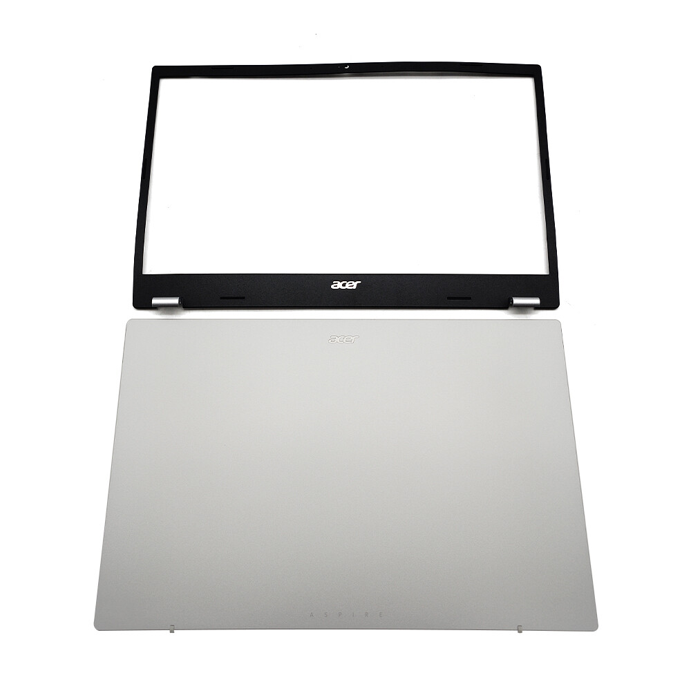 60.KDEN2.002 For Acer Aspire A315-24P 24PT A515-58M Top Back Cover+ Bezel Silver