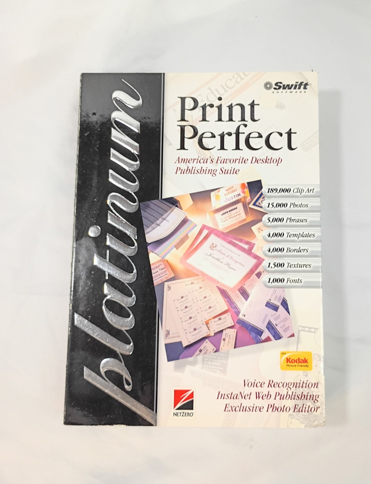 Cosmi Print Perfect Platinum -8 Disks - Win 98