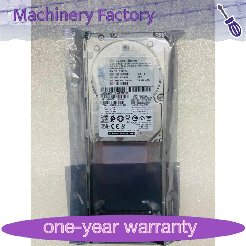 IBM 01NN120 01EJ867 ST1800MM0129 1.8TB SAS 12Gb 10K 2.5" V3700 V2 HARD DRIVE HDD