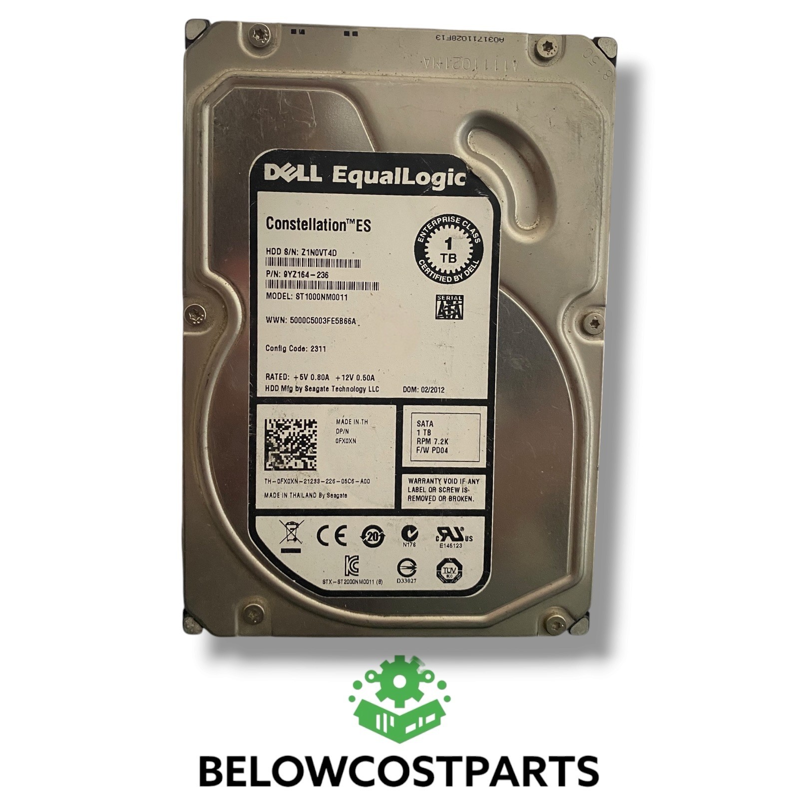💻 Dell Seagate Constellation ES ST1000NM0011 1TB 7.2K SATA HDD ⚙️