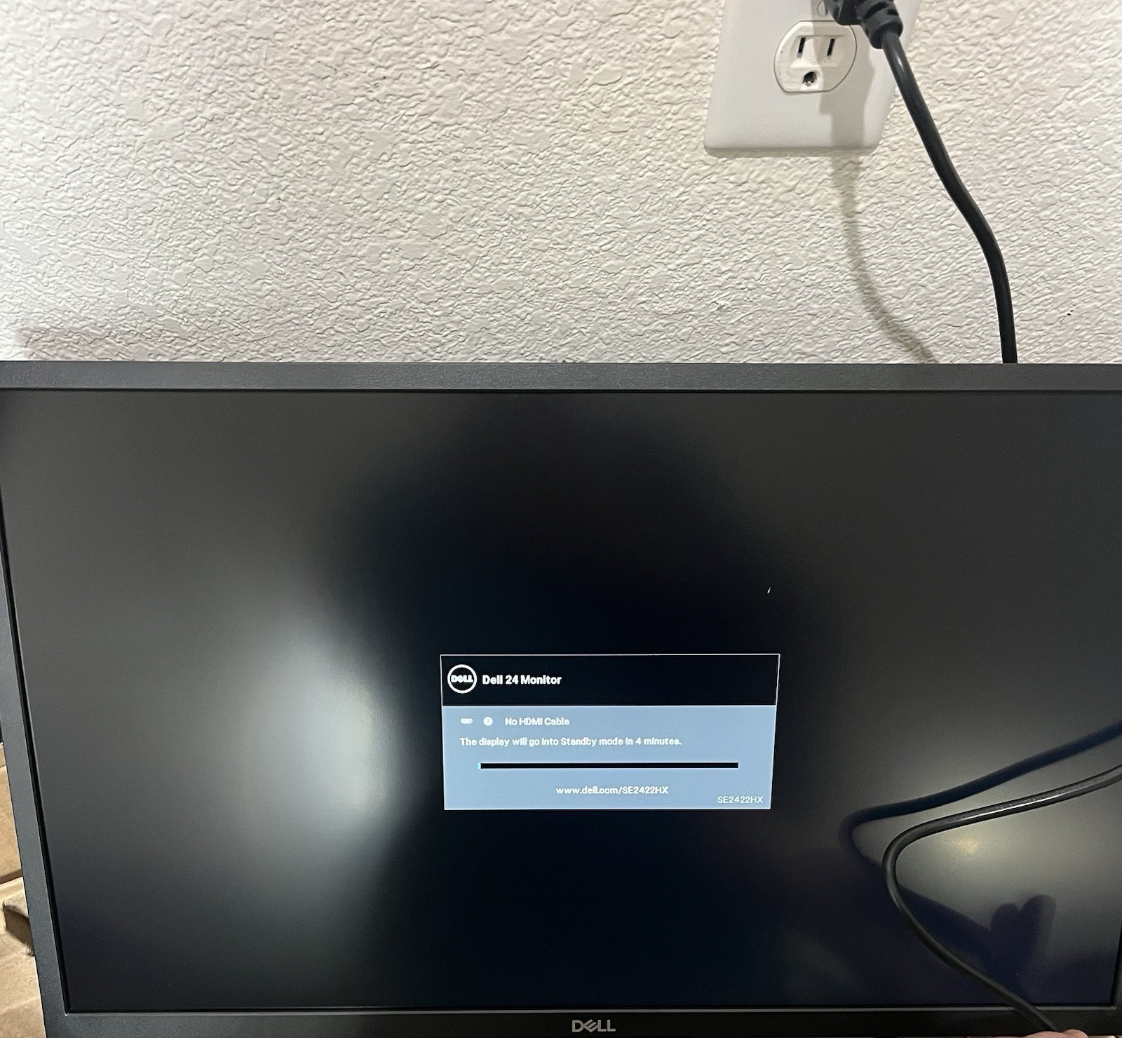 Dell SE2422HX Resolution 1920 x 1080 Full HD HDMI Monitor 23.8 Inch