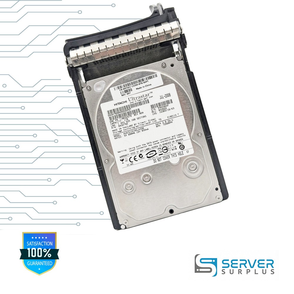 EMC Ultrastar 1TB SATA 3.0Gb/s 3.5 in Enterprise HDD | 118032579 | 0A34792