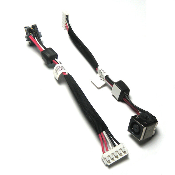 OEM DC POWER JACK HARNESS PLUG IN CABLE FOR HP EliteBook 8540w 8540P DC301006V00