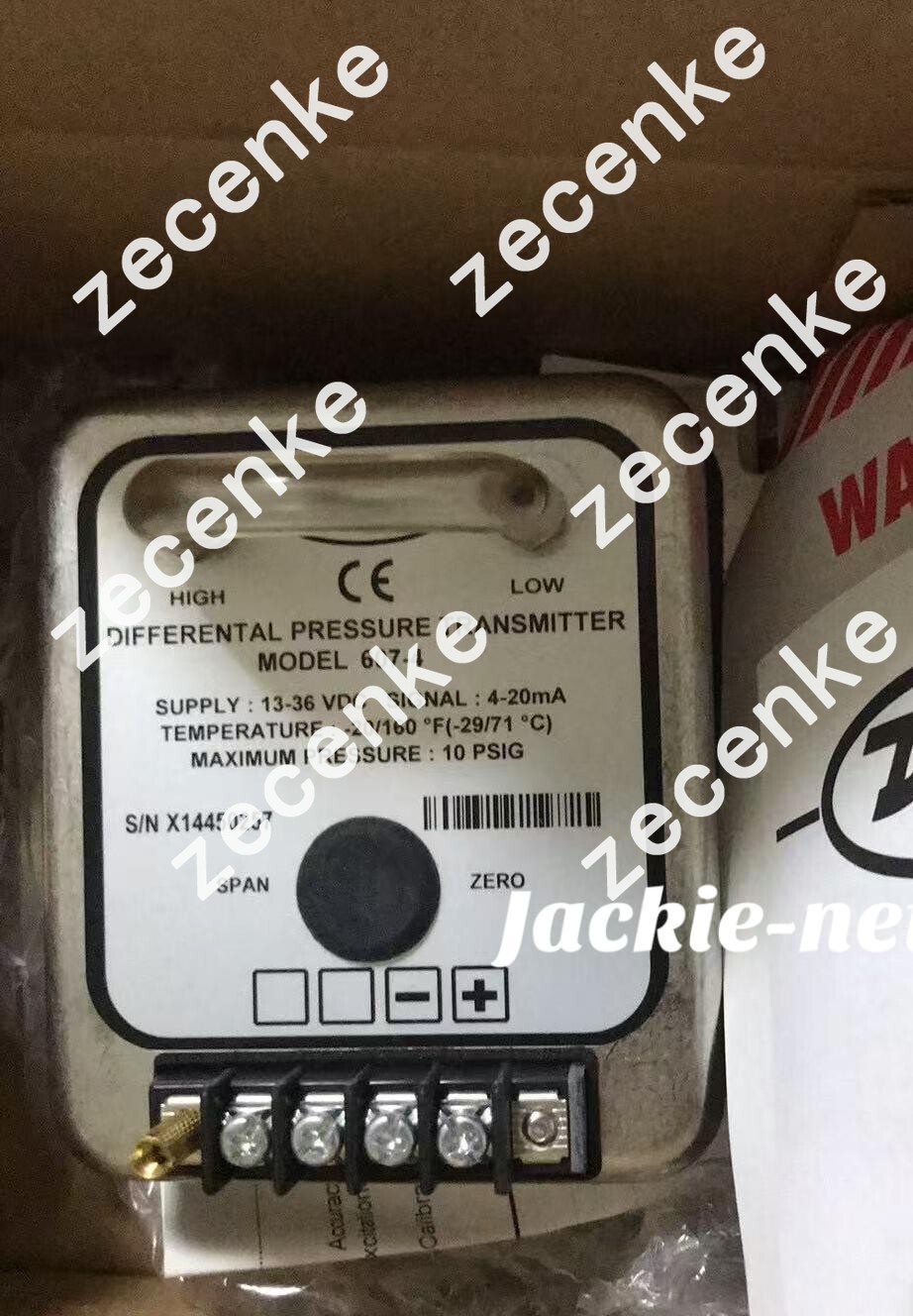 1PCS NEW DWYER 607-4 VIA DHL/FedEx 