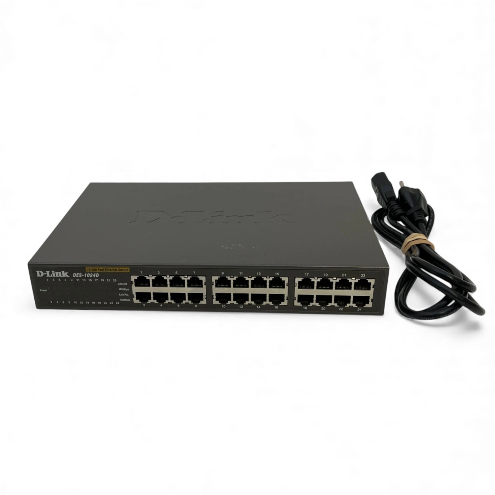 D-Link  DES (DES-1024D) 24-Ports Rack-Mountable Switch
