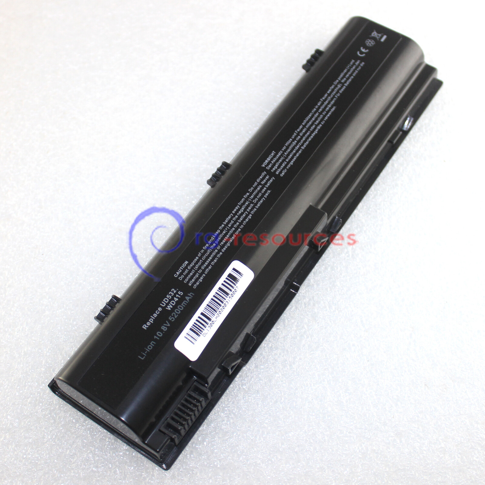 New 6Cell Battery for Dell Inspiron 1300 B120 B130 HD438 Latitude 120L 312-0416
