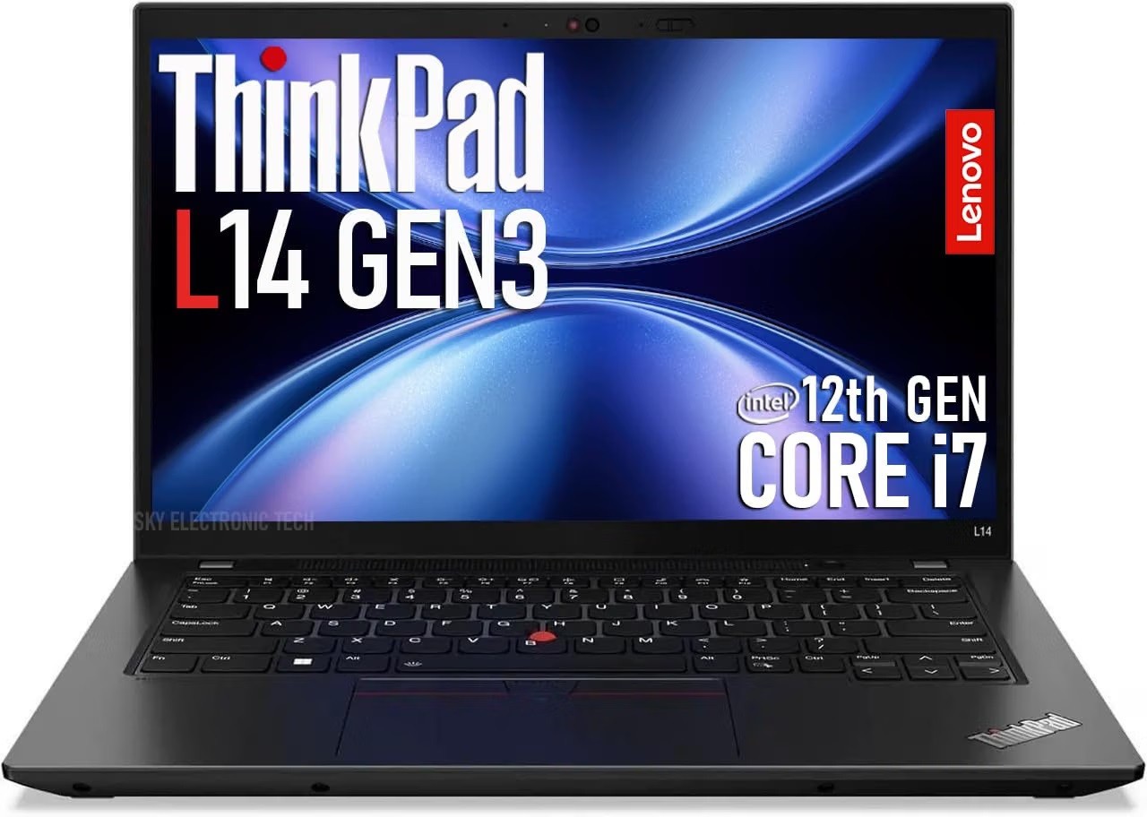 Lot Of 100 Lenovo ThinkPad L14 G3 14" 512GB NVMe 16GB Core i7 12th Gen 10 Cores