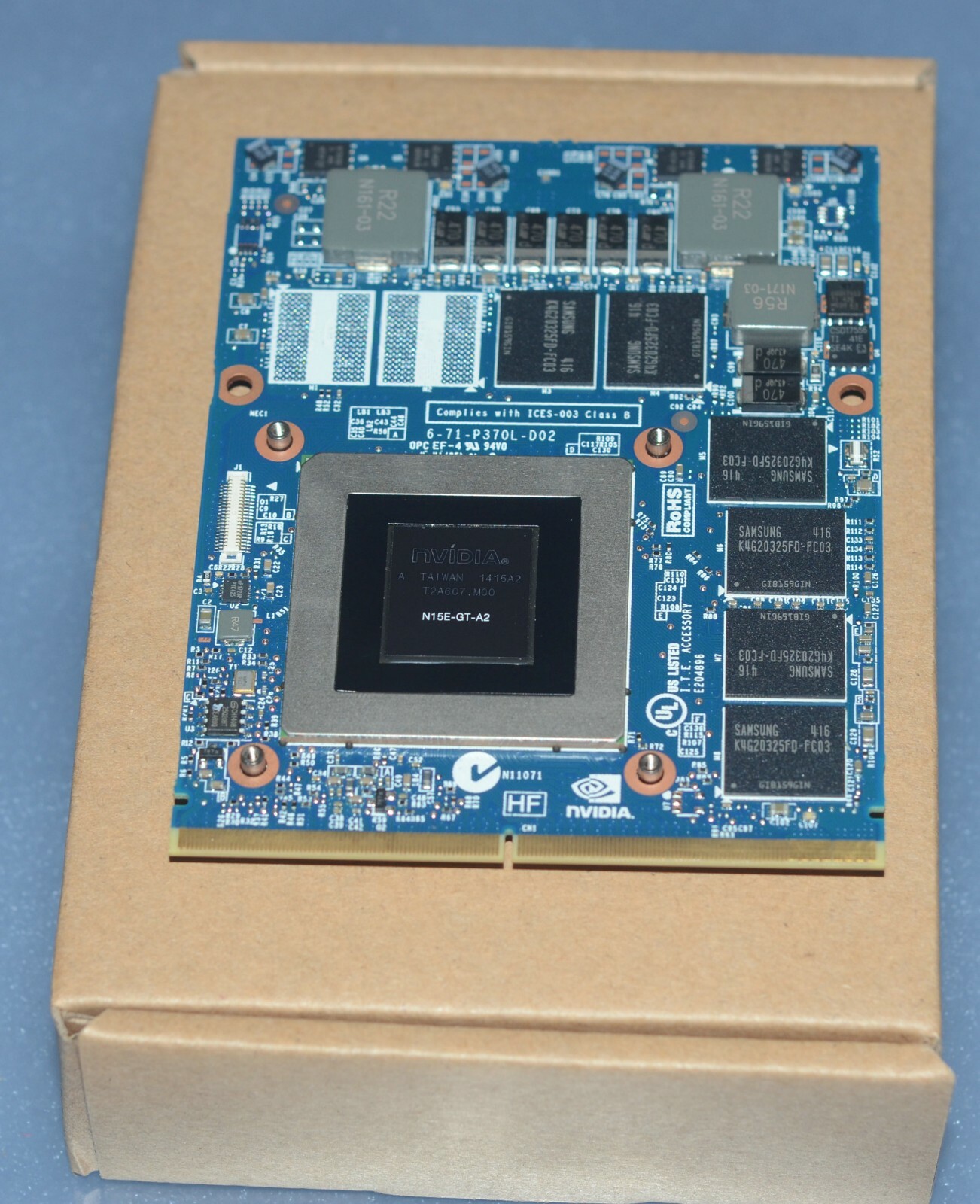 suitable for Nvidia GeForce GTX 870M GTX870M 3GB MXM 3.0 B for Alienware Clevo