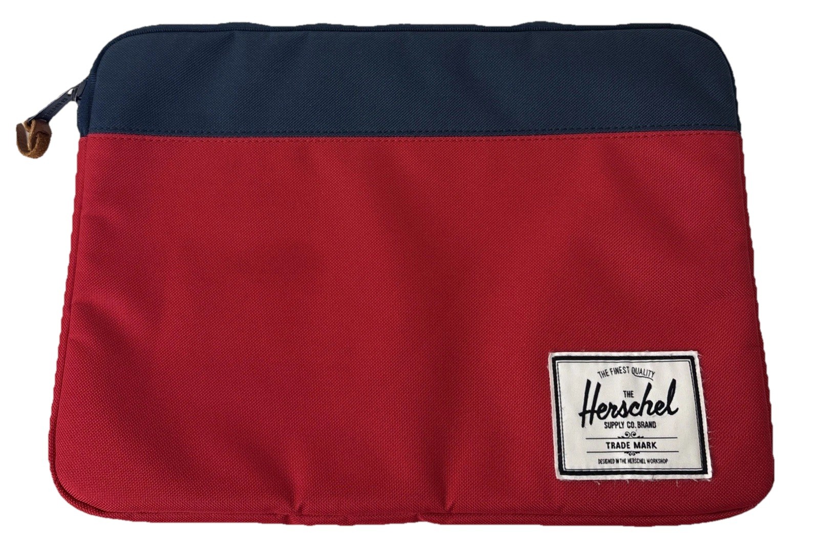 The Herschel Supply Co Brand 13.5x10” Laptop Sleeve in Navy Red