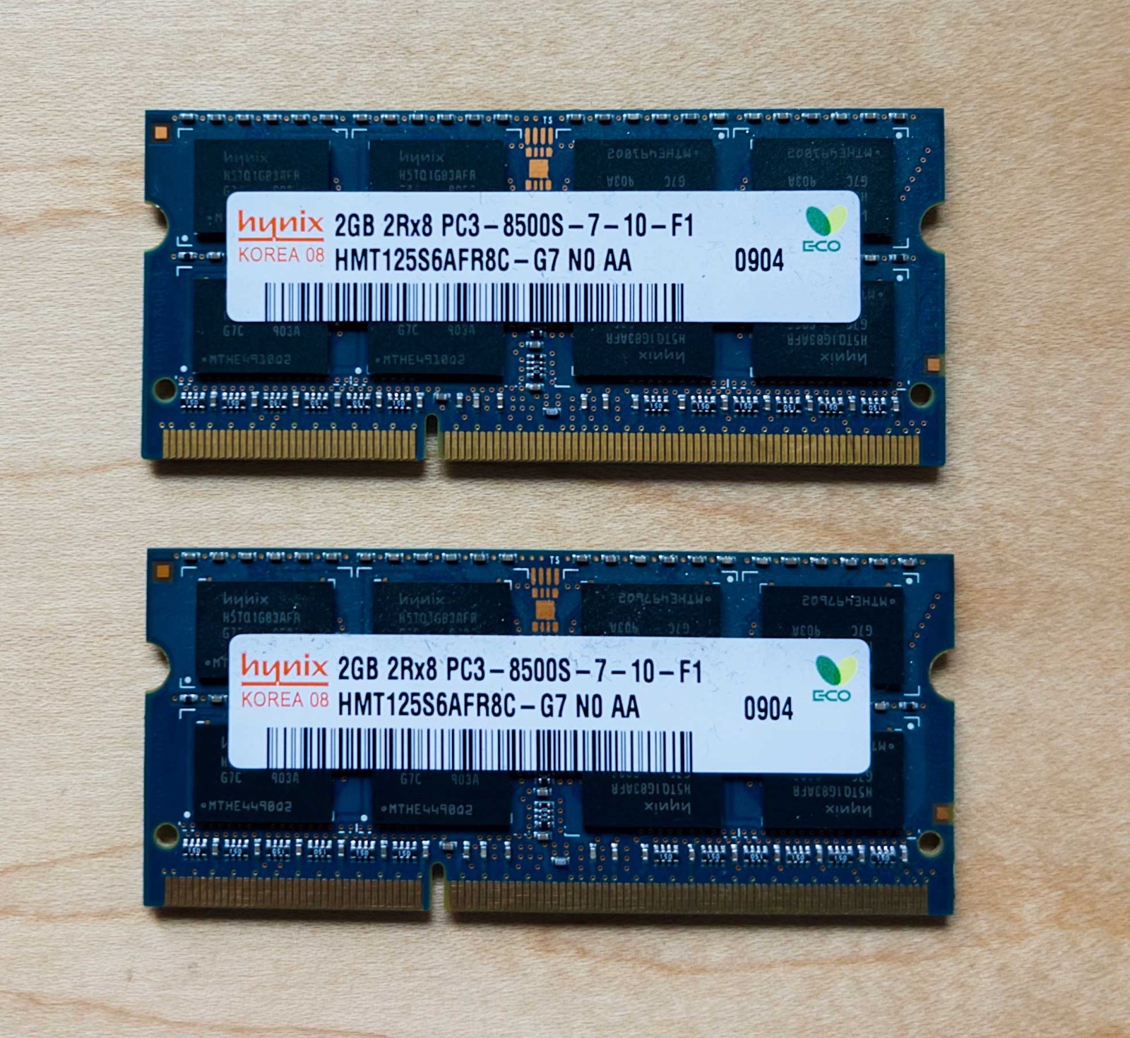 Hynix 4GB RAM - (2x2GB pcs.)