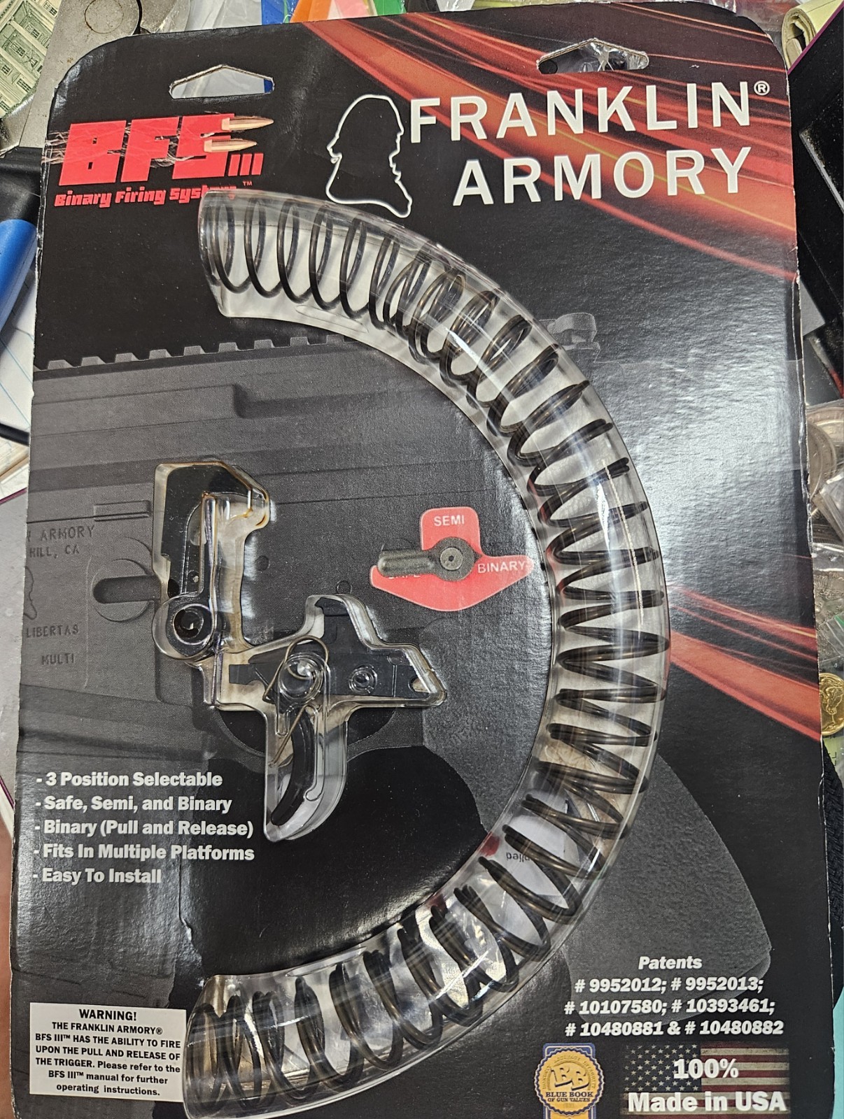 BRAND NEW  BFSIII AR-C1 Accessory USA SALE ONLY Factory Sealed