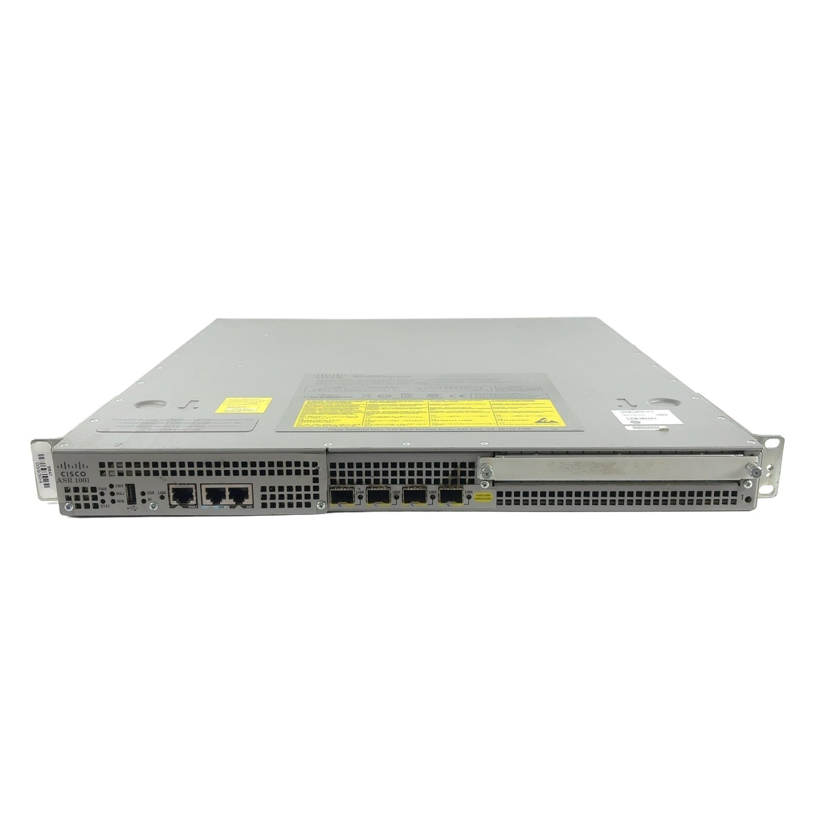 Cisco ASR1001 4-Port Gigabit Ethernet Aggregation Services Router Dual AC PSU