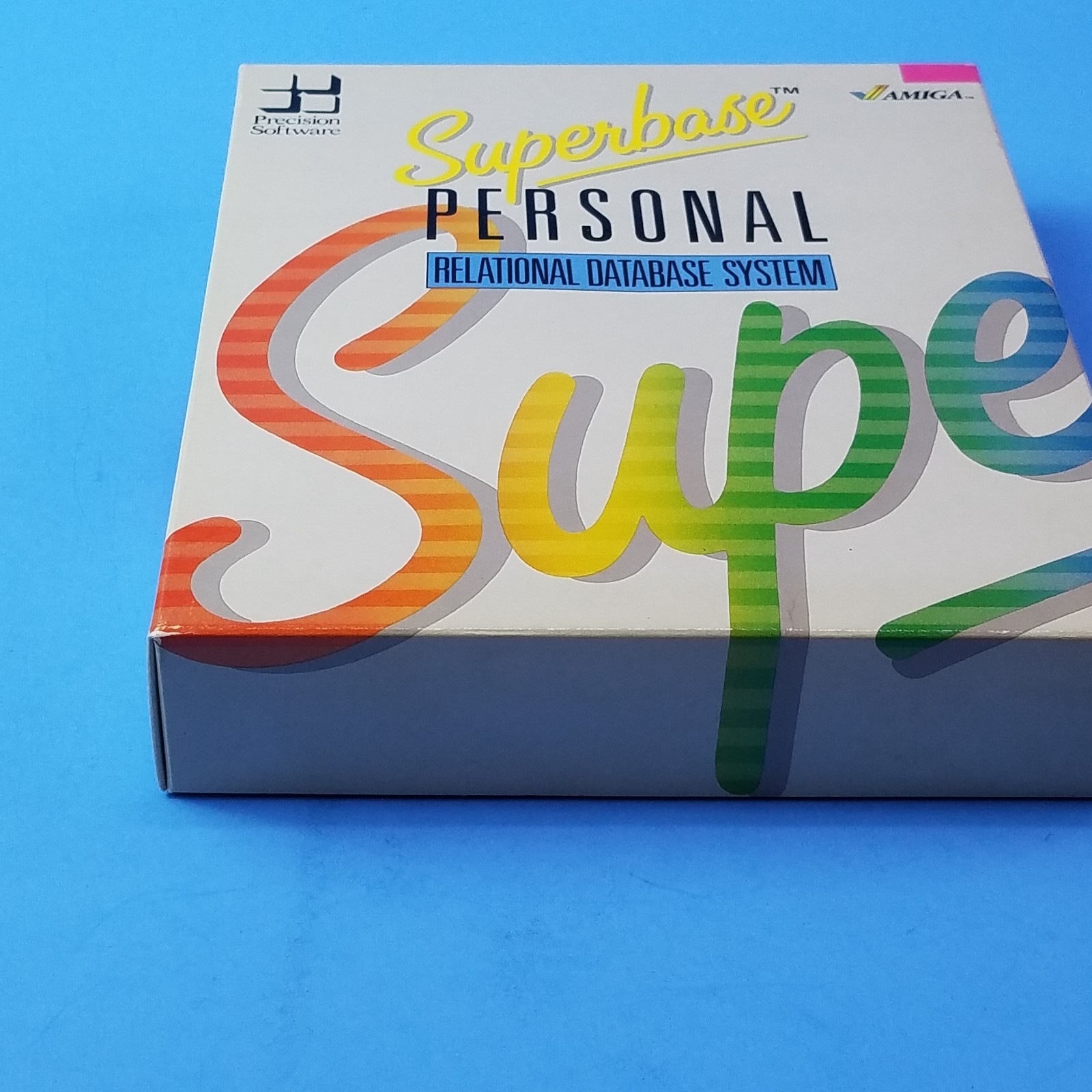 Vintage 1987 Superbase database Commodore/ Amiga Manual & Software