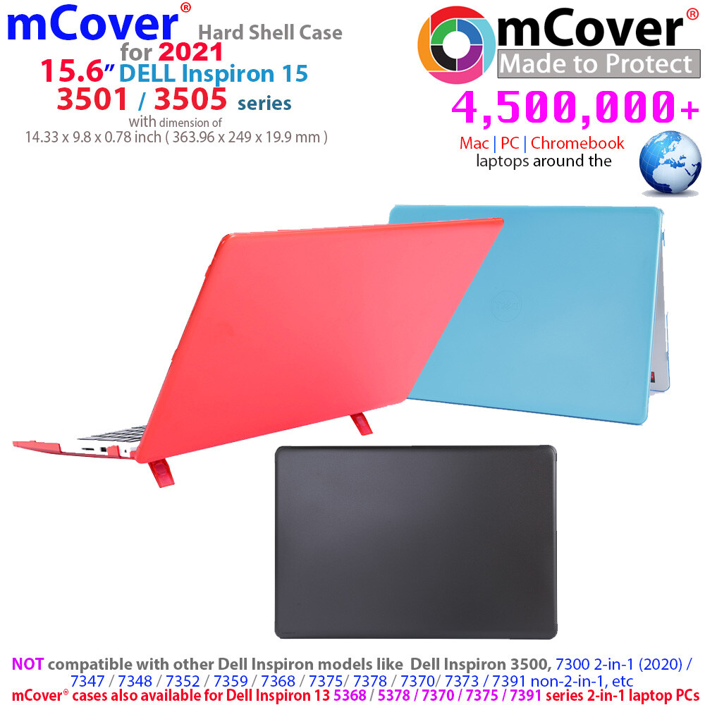 NEW mCover® Hard Shell Case for 2021 15.6" Dell Inspiron 15 3501 3505 laptop