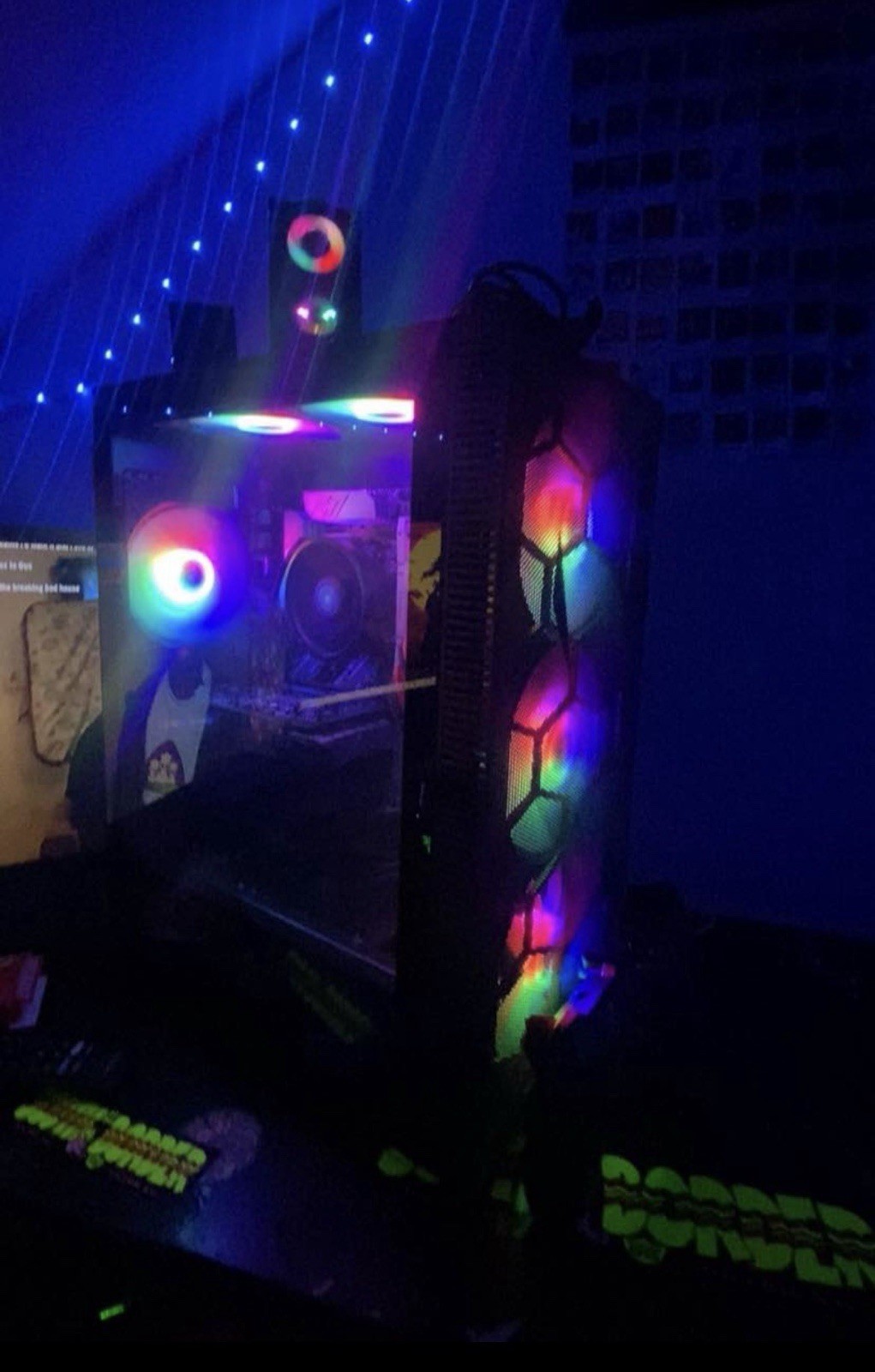 GeForce RTX RGB Black Gaming Desktop Tower PC
