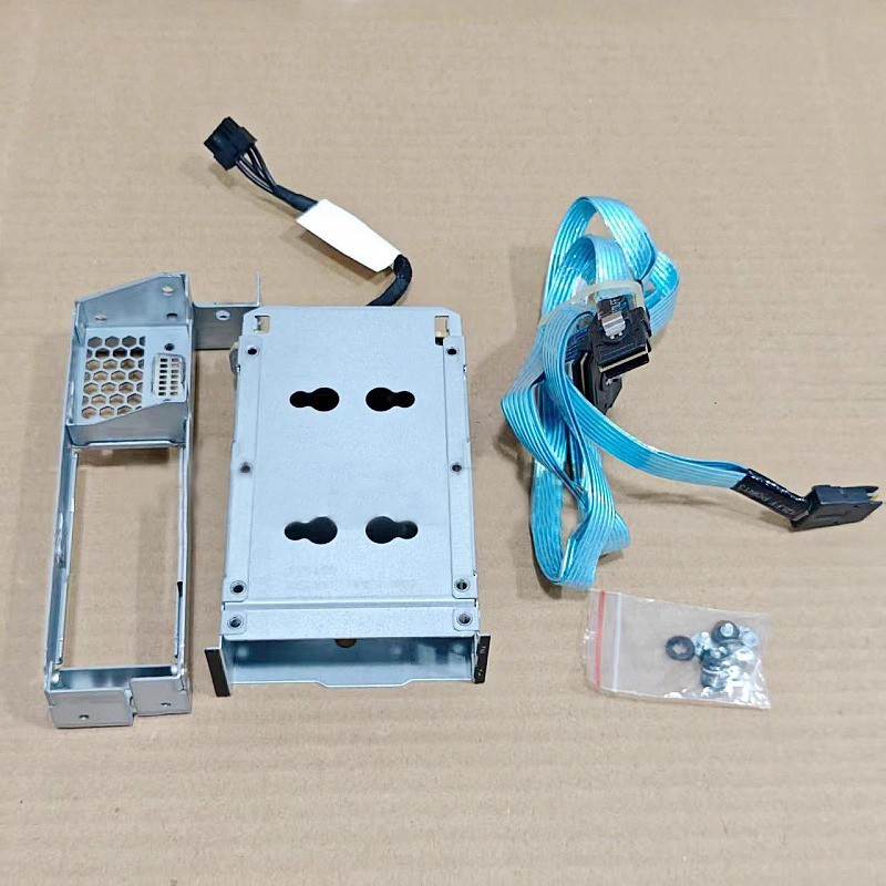 777280-001 747599 For HP DL380 G9 2xSFF HDD Backplane w/Cage Cables 777840-001