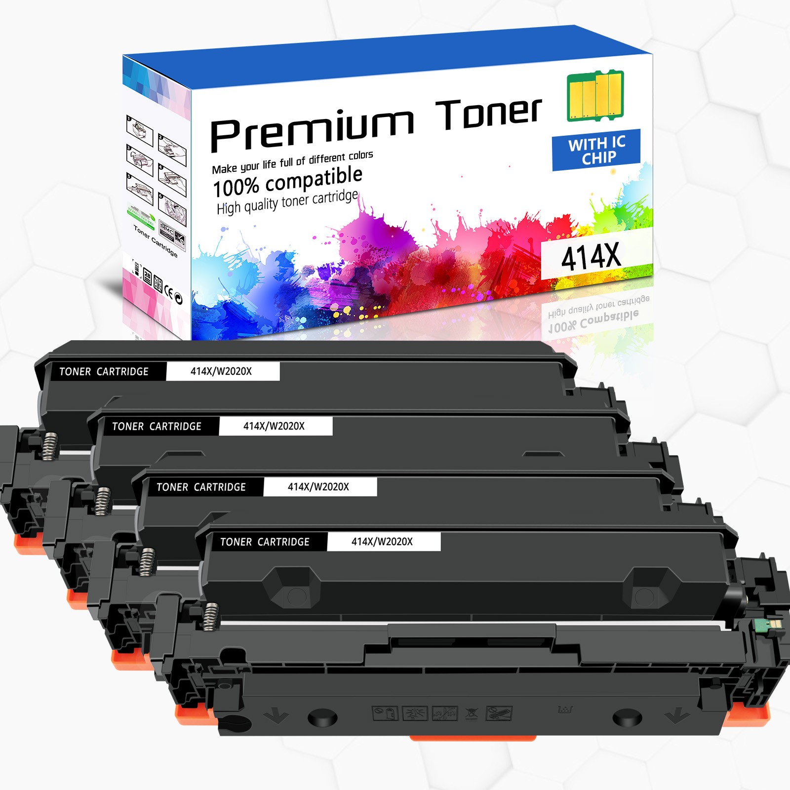 1PK W2020X Toner Cartridges for HP works with Color Pro MFP M479fdw M479fdn M479