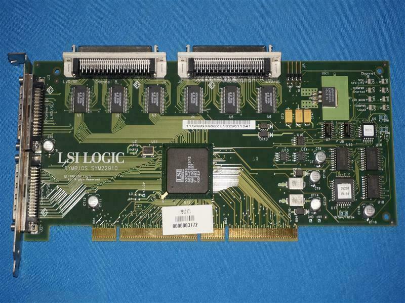 LSI Logic SYMBI0S SYM22910 348-0038637 Board for IBM 7026-C2