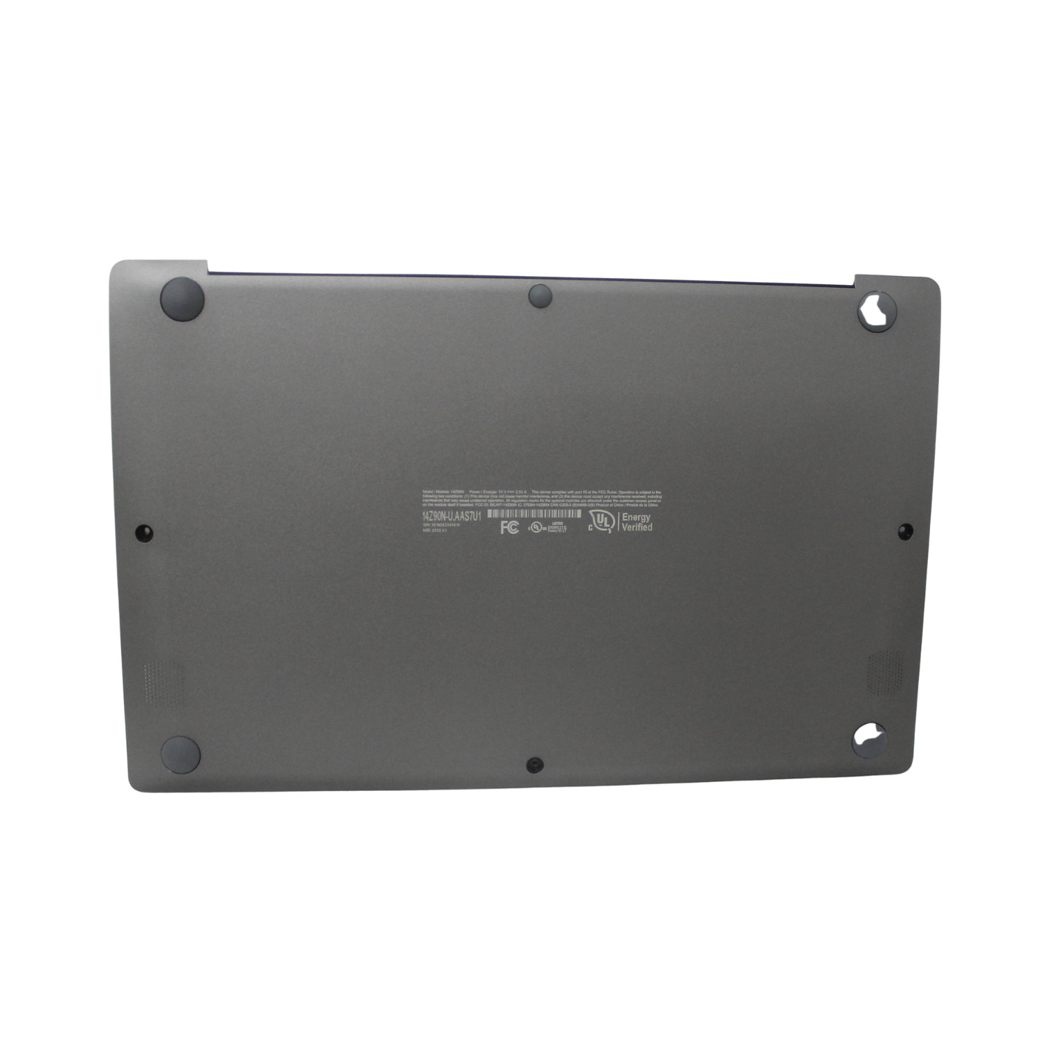 14Z90N-BASE-DARKSILVER LG Gram 14Z90N-U.AAS7U1 Dark Silver Base Cover Grade A