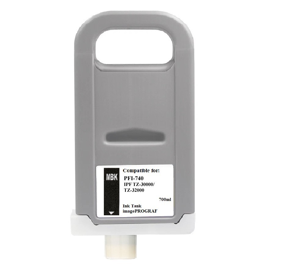 PFI-740 Matte Black Ink Cartridge Fit Canon iPF TZ-30000 TZ32000