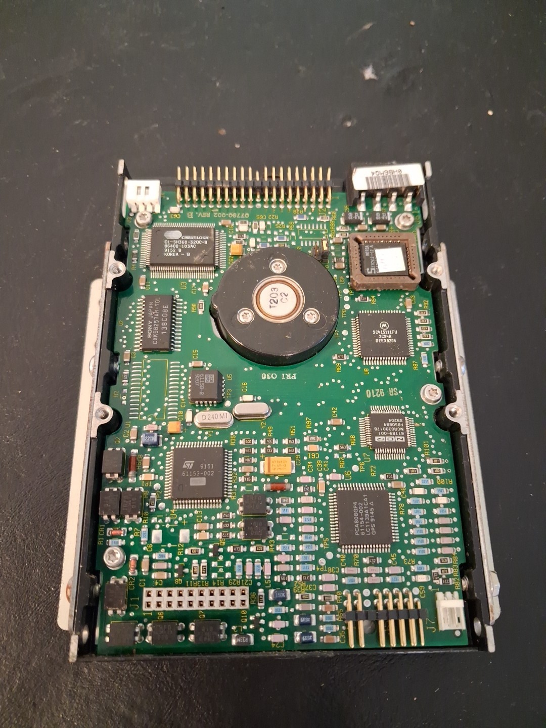 Conner Hard Disk Drive, 84MB,  CP30084E, used, untested