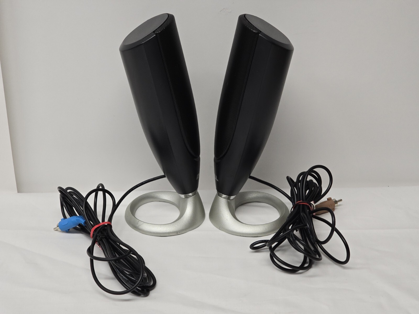 Dell MMS 5650 OEM Computer Desktop Rear Speakers: Includes Left And Right.