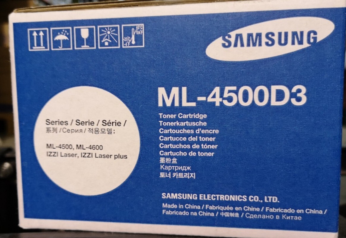 Original Samsung Ml-4500D3 Toner Cartridge