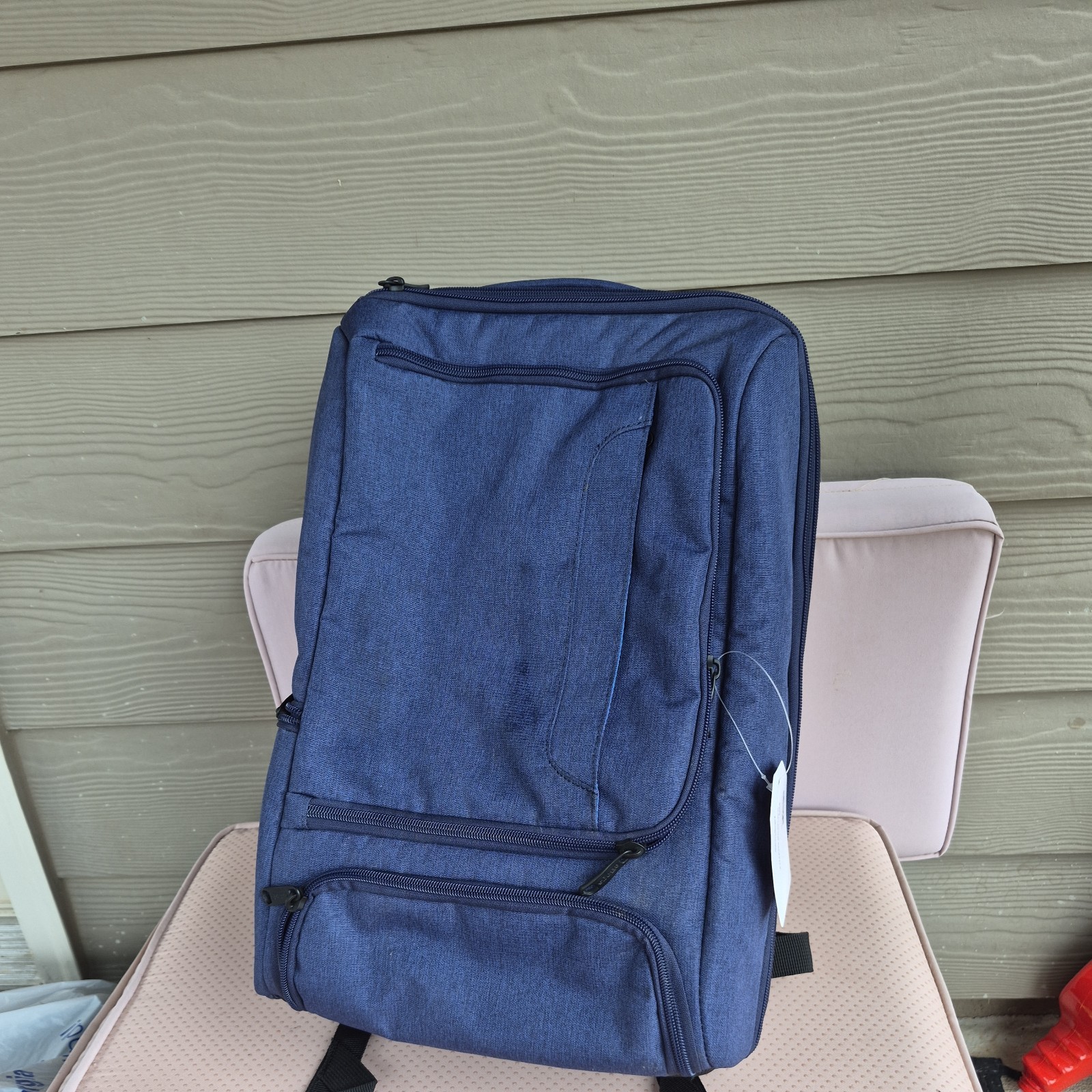 eBags Pro Slim Laptop Backpack Brushed Indigo Blue Travel Bag EB2146-15.5