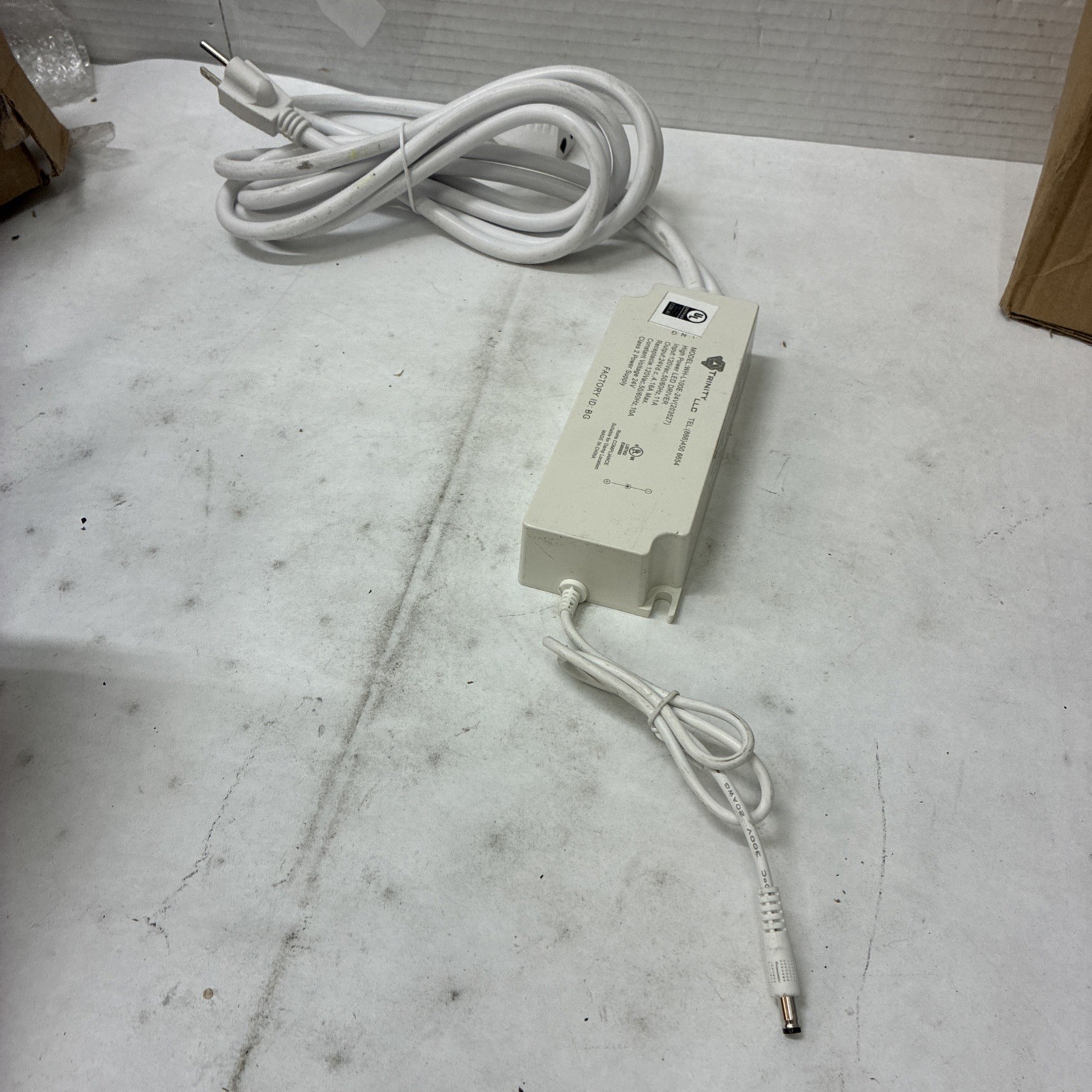 Trinity WH-L100E-24V High Power LED Driver 120V 50/60Hz