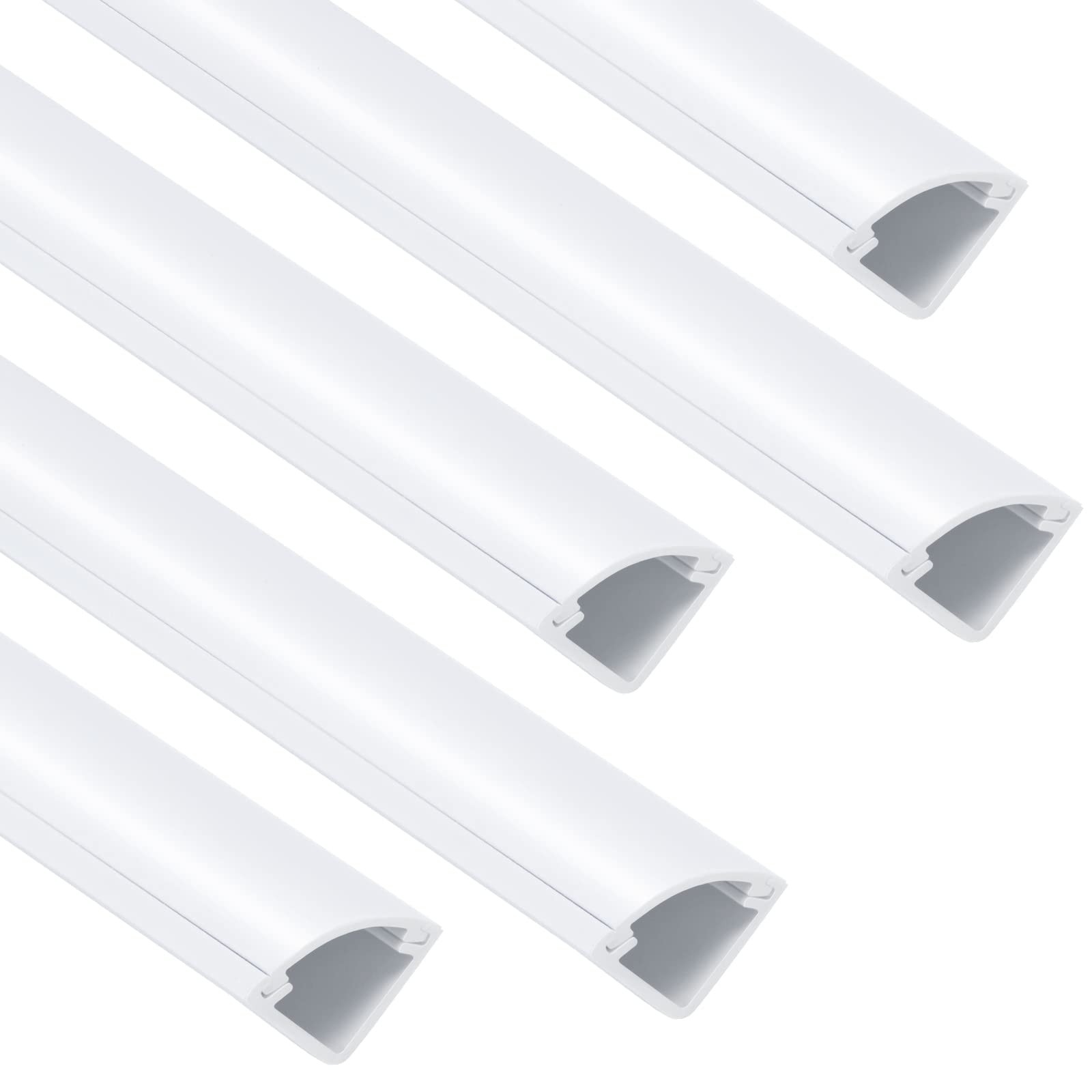 85in Corner Cable Concealer, Corner Cord Hider for One Cord, Wire Covers for Cor
