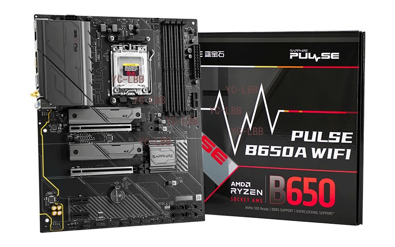 Sapphire PULSE B650A WIFI AM5 DDR5 Motherboard