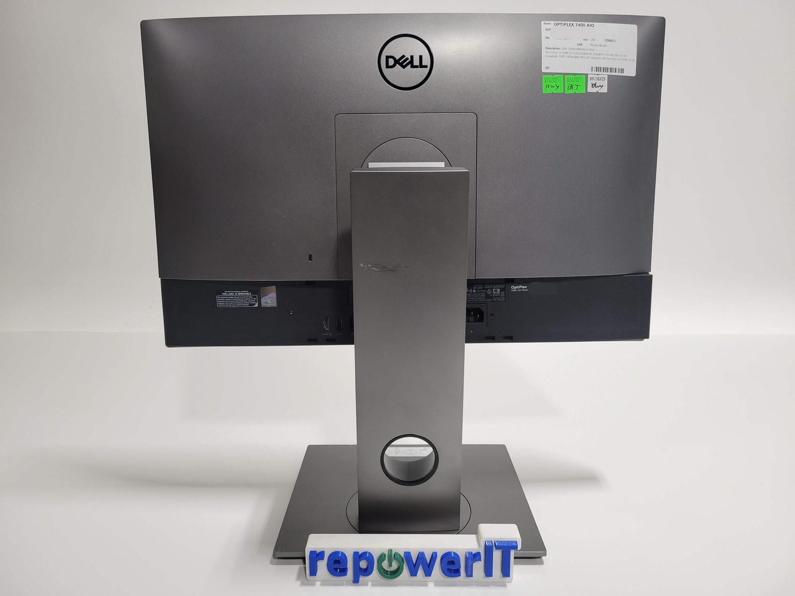 Dell Optiplex 7400 24" AIO i5-12500 3.0GHz 32GB 256GB M.2 NVMe SSD W11P Grade B
